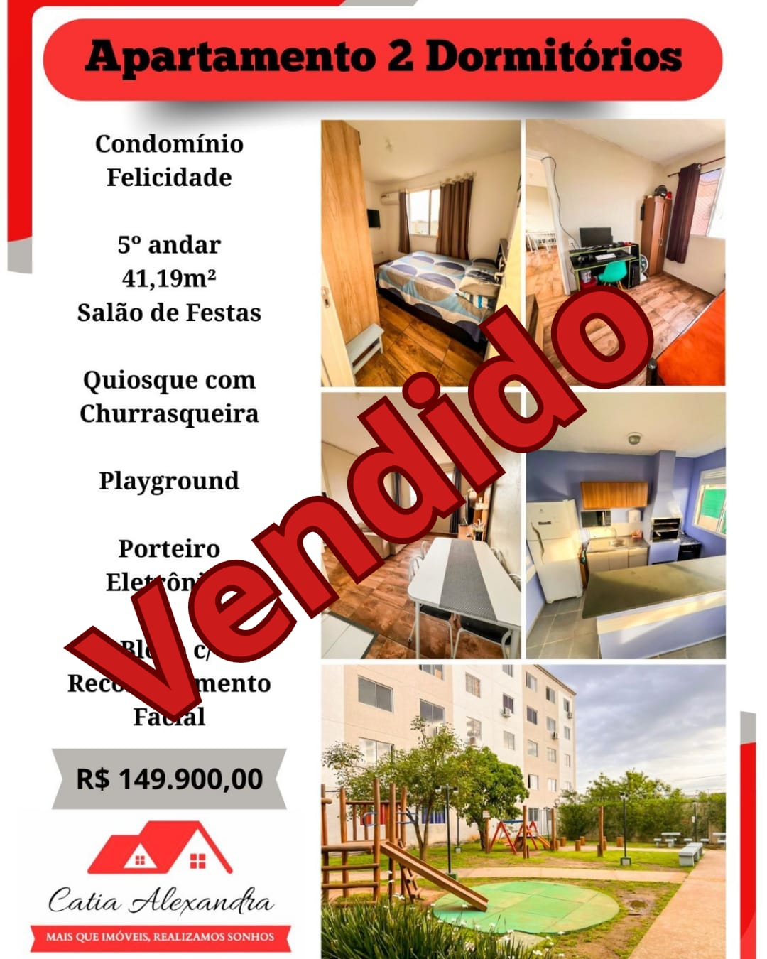 Apartamento Condomínio Felicidade
